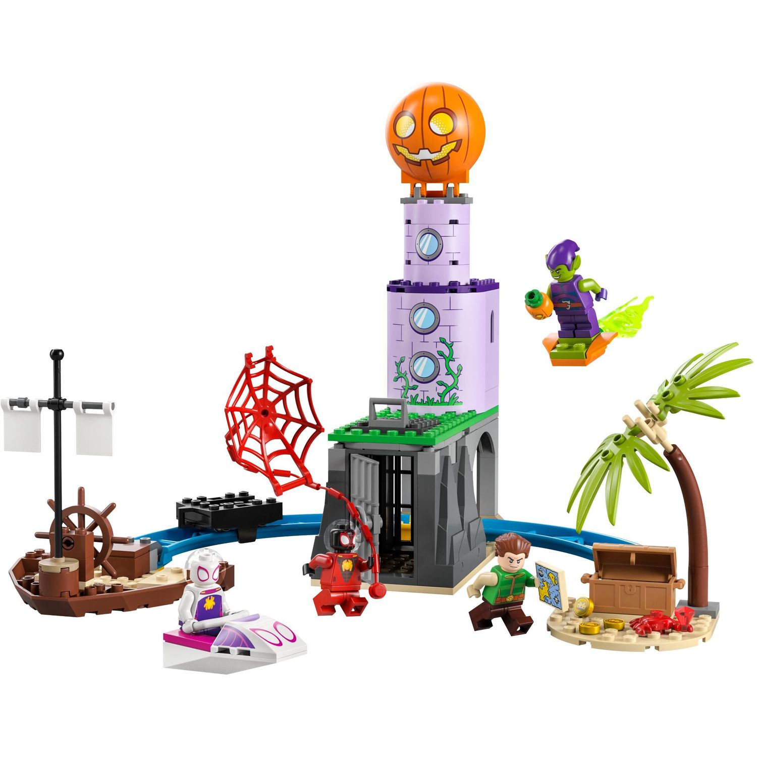 Конструктор LEGO Spidey Team Spidey at Green Goblins Lighthouse 10790 - фото 2