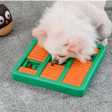 Игрушка для собак ZDK IQ trainer toy ZooWell Косточки зеленая