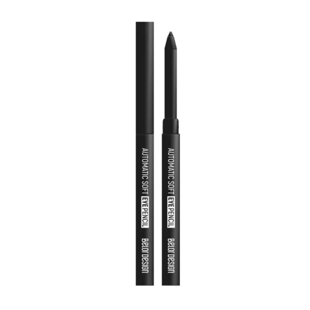 Карандаш для глаз Belor Design механический automatic soft eyepencil тон301 black - фото 1