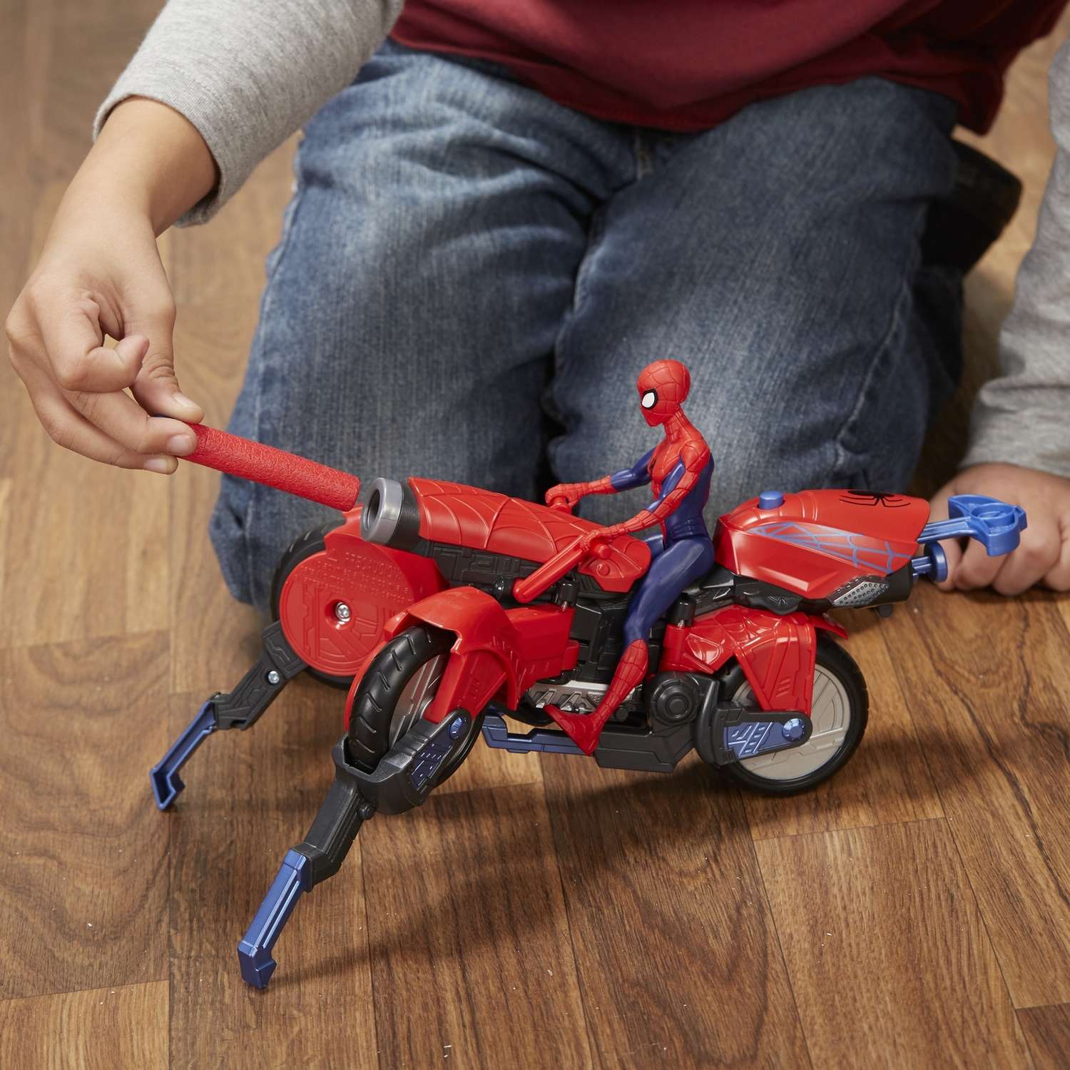 Фигурка Человек-Паук (Spider-man) Человек Паук и транспорт E0593EU4 - фото 5