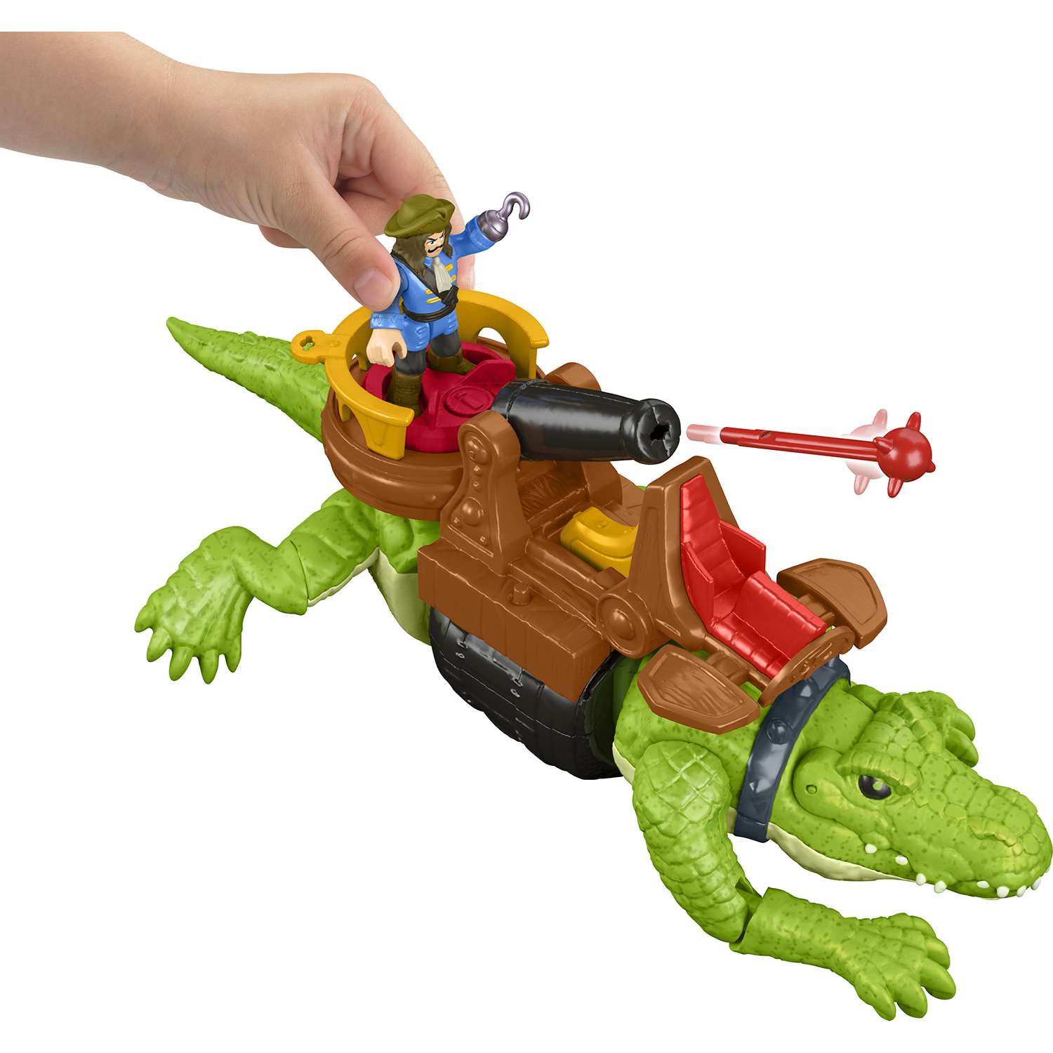 Набор игровой IMAGINEXT Капитан Крюк и крокодил - фото 6