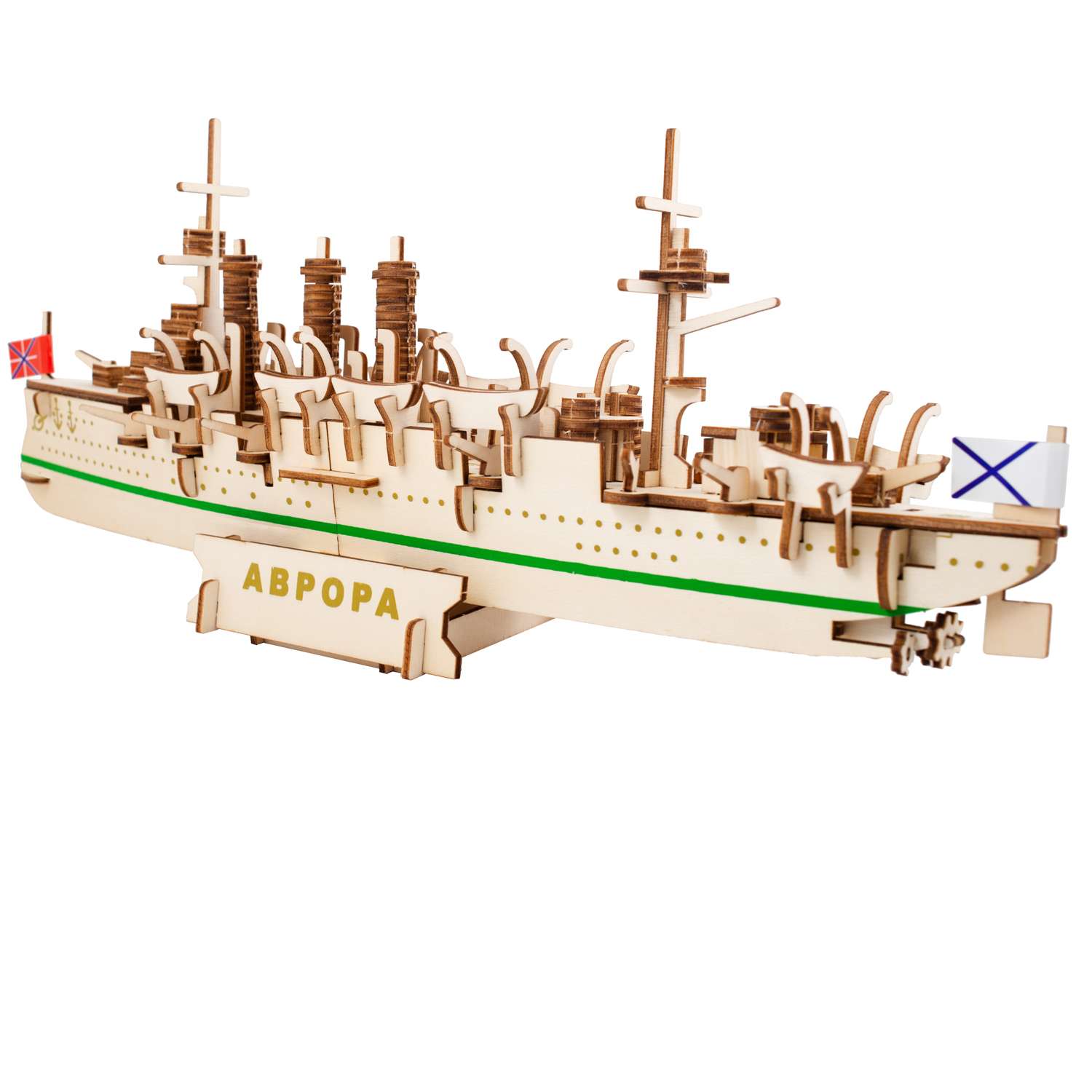 Сборная модель Чудо-Дерево Бронепалубный Крейсер 80033 - фото 2