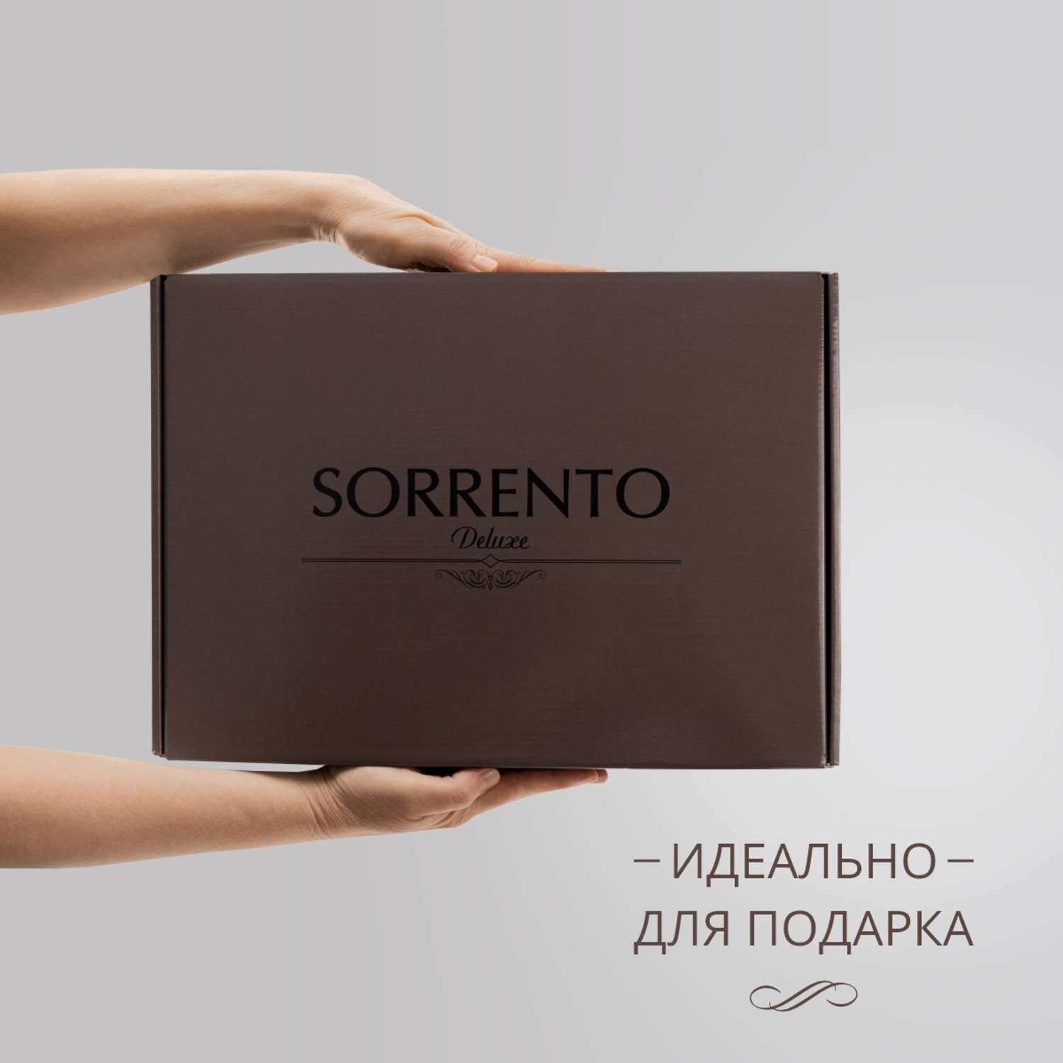 Комплект постельного белья SORRENTO DELUXE Сарита евро 4 наволочки рис.6020-1+4568а-1 - фото 11