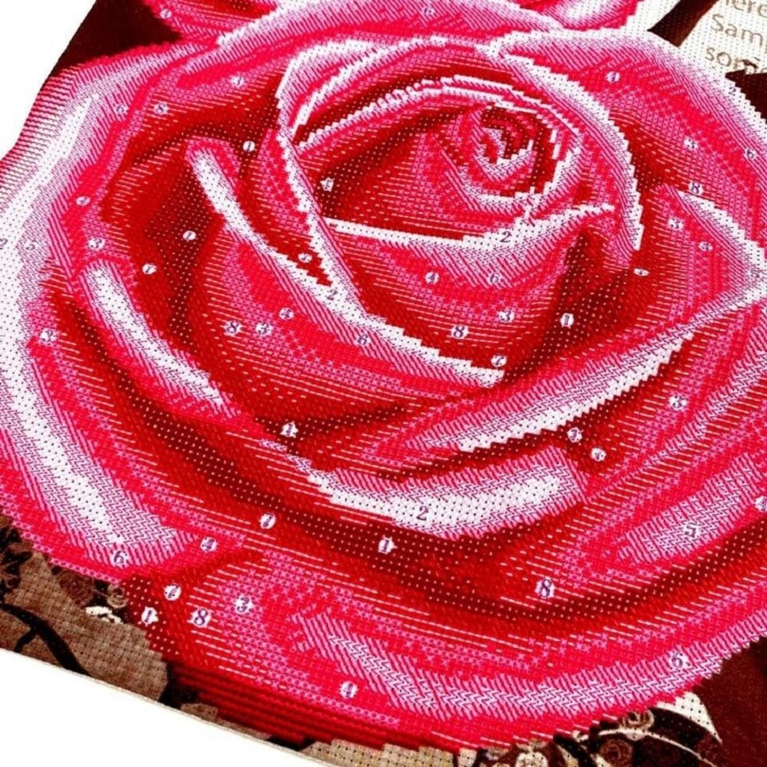 Набор для вышивания крестом Darvish Розы наволочка - фото 3