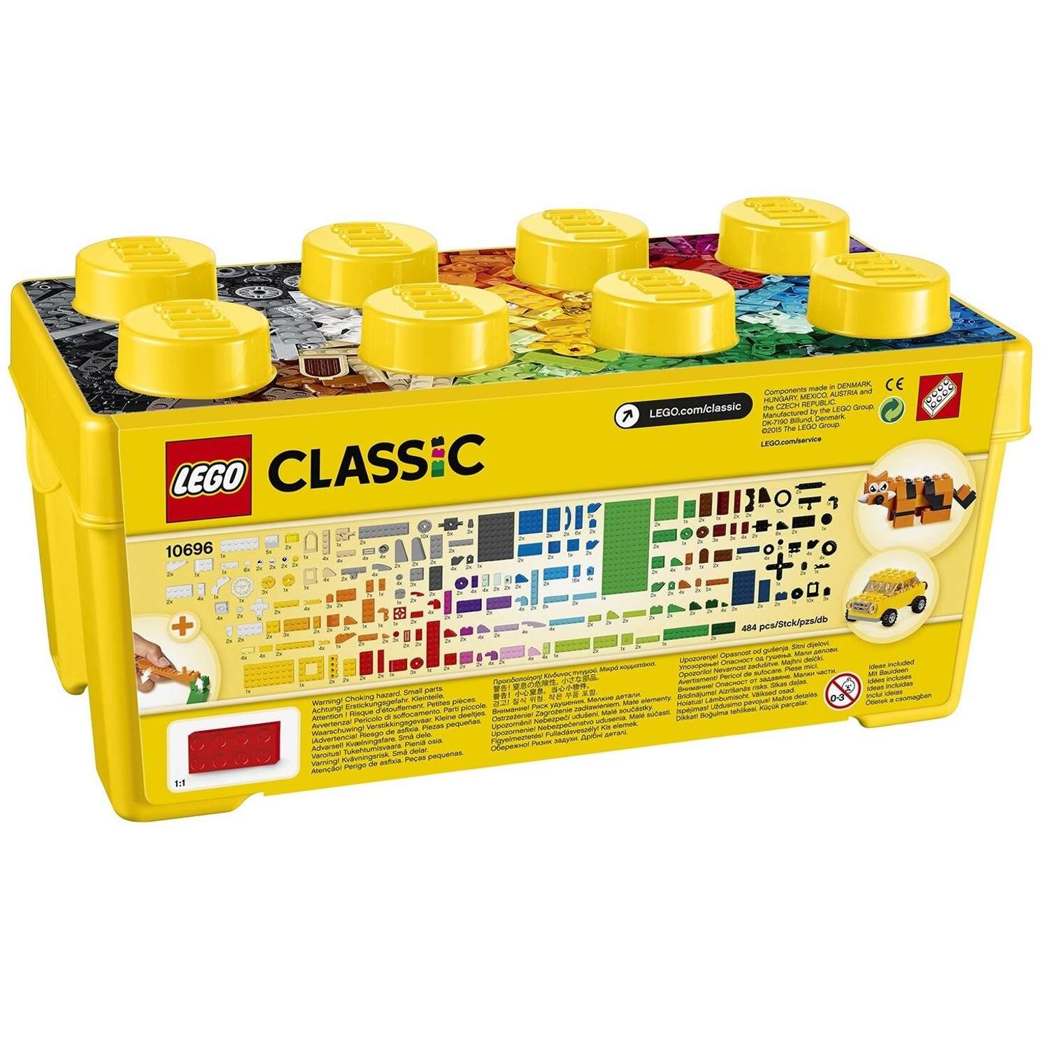 Конструктор LEGO Classic Large Creative Brick Box большая коробка - фото 2