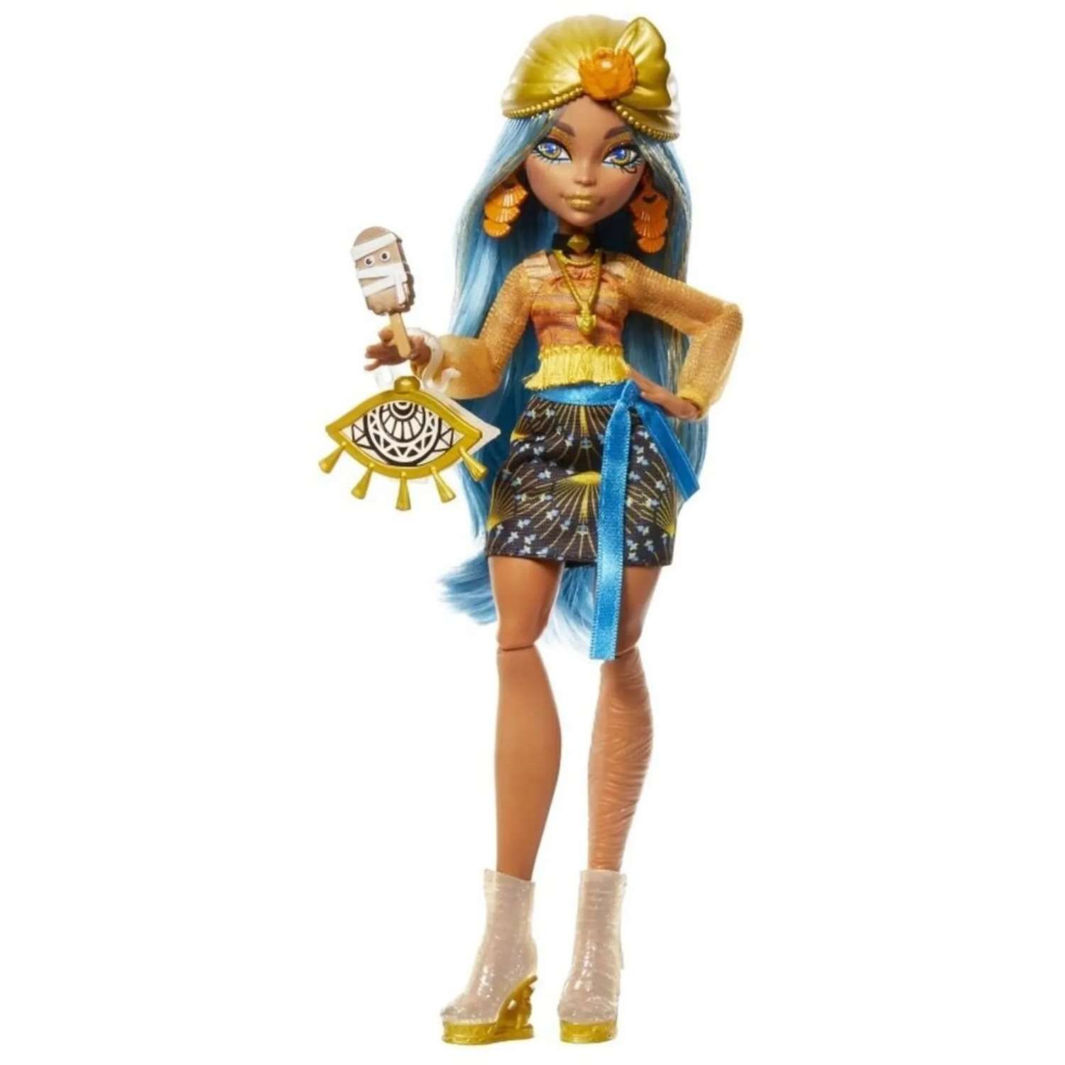 Кукла Monster High Skulltimate Secrets Series 2 Cleo HNF76 HNF76 - фото 3