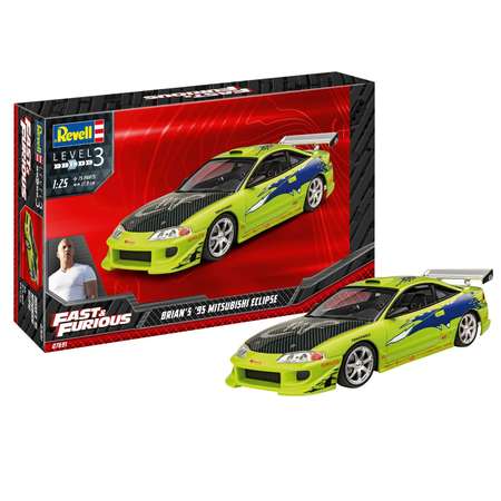 Сборная модель Revell Автомобиль Форсаж- Fast Furious Brians 1995 Mitsubishi Eclipse