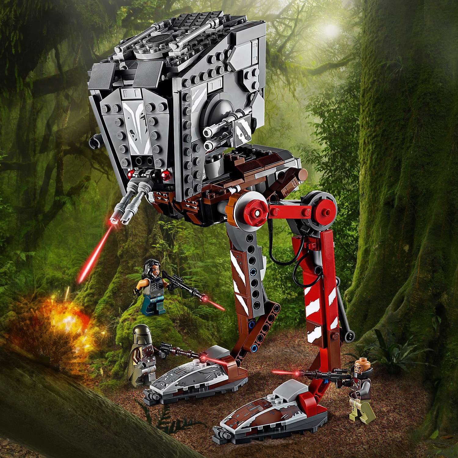 Конструктор LEGO Star Wars Episode IX Диверсионный AT-ST 75254 - фото 8