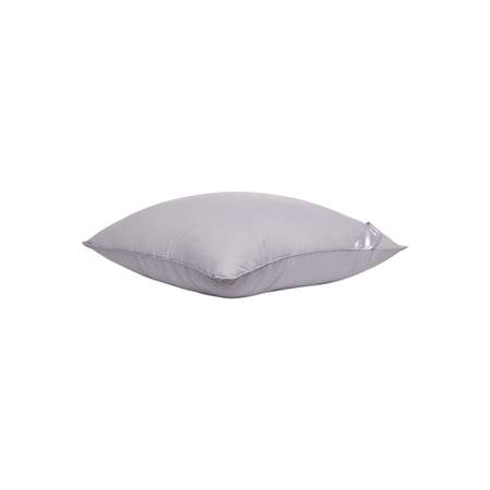 Подушка для сна LUCKY 70x70 см искусственный Лебяжий пух серый R000004