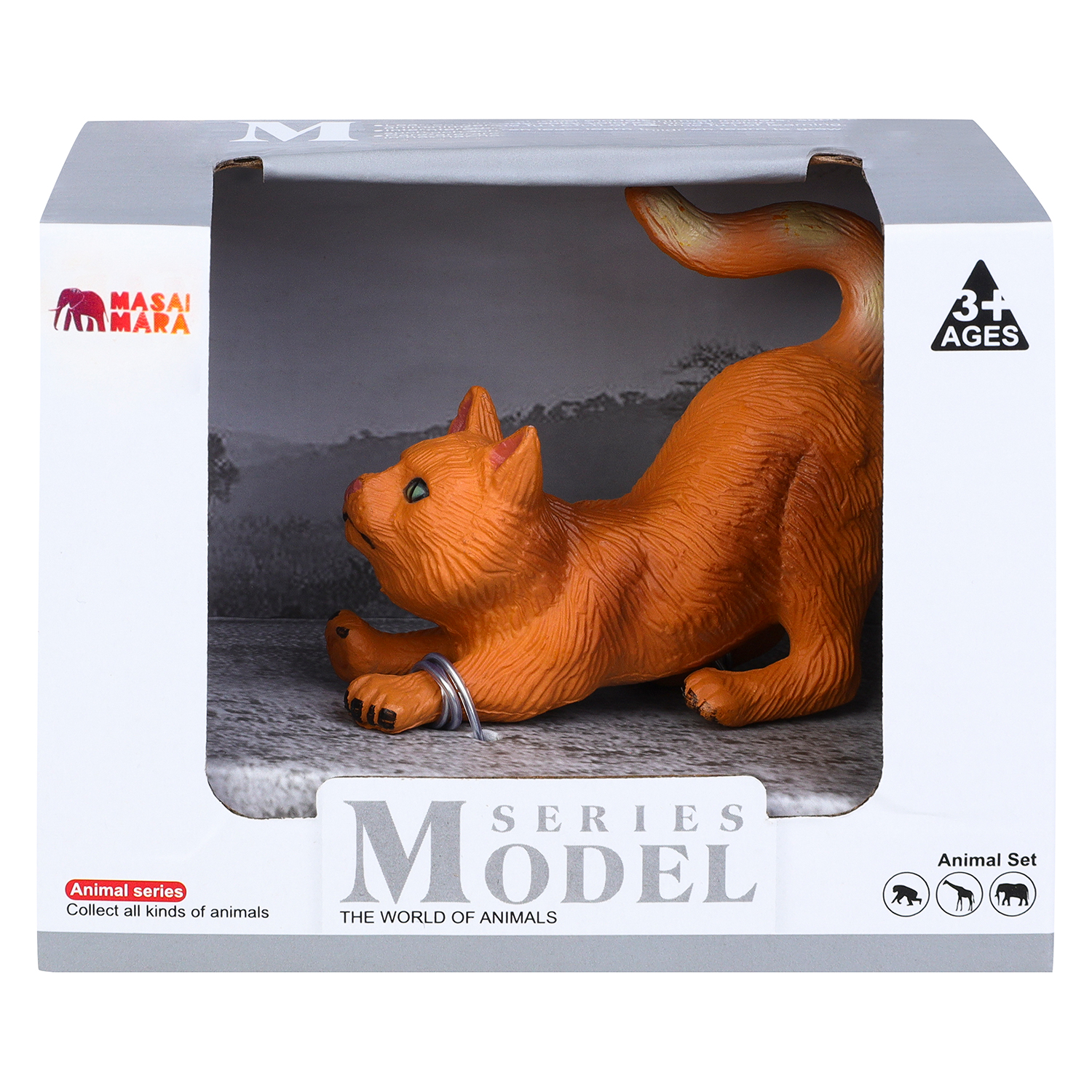 Игрушка фигурка Masai Mara Кошка На ферме MM212-196 - фото 7