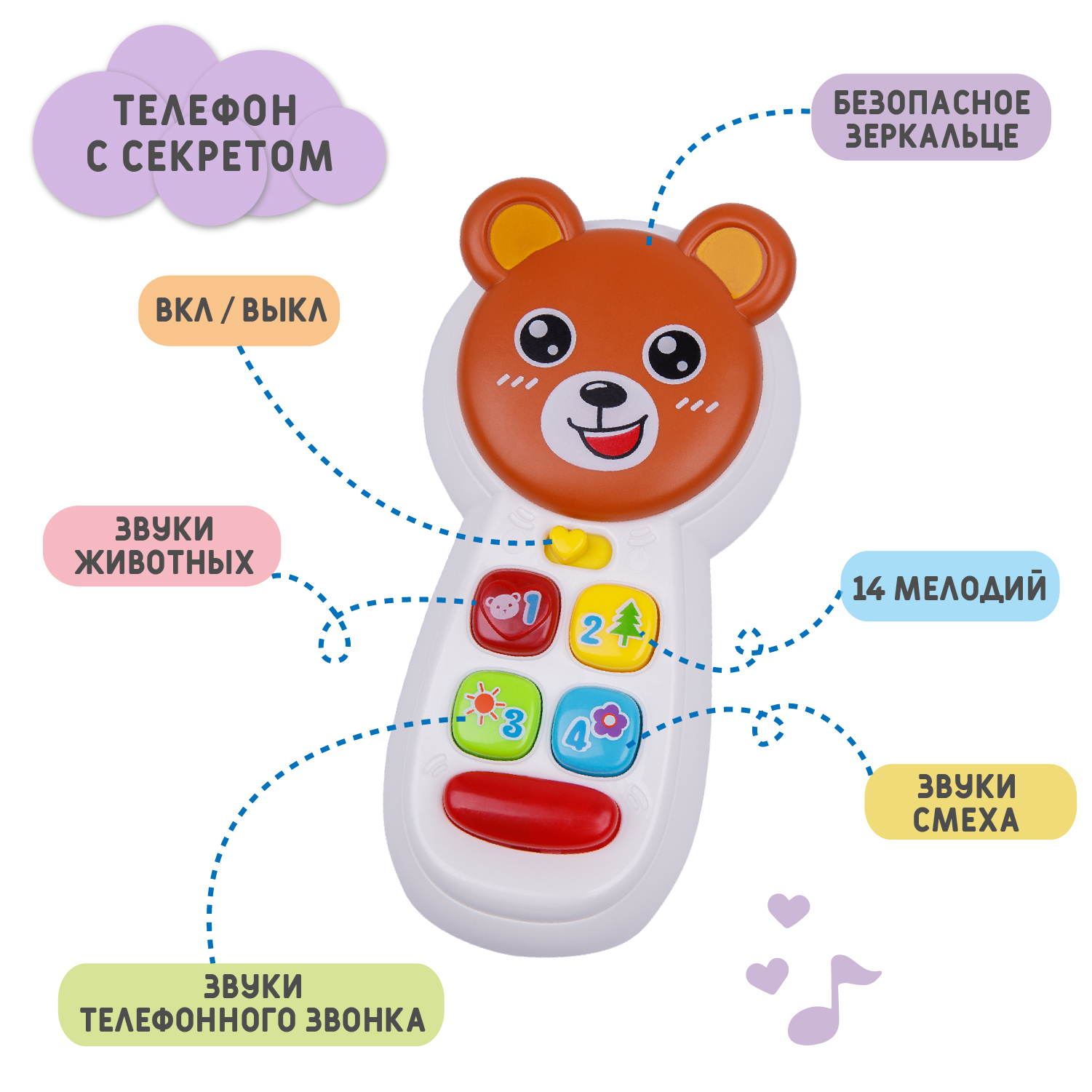 Набор игрушек AmaroBaby Activity Toy Set - фото 5