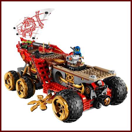 Игрушка LX Конструктор Ninjago Райский уголок ниндзя 1232 дет