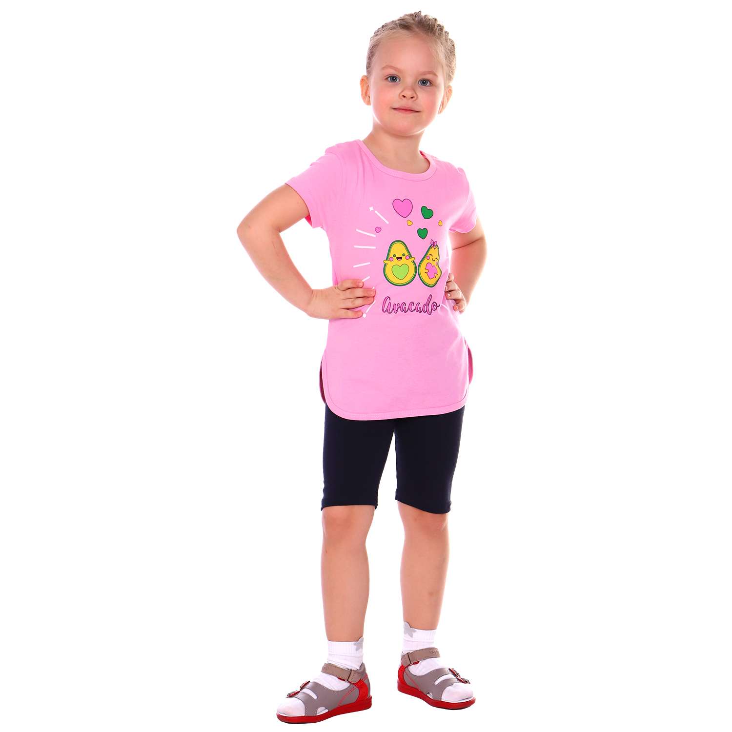 Комплект Детская Одежда 0073К/розовый - фото 2