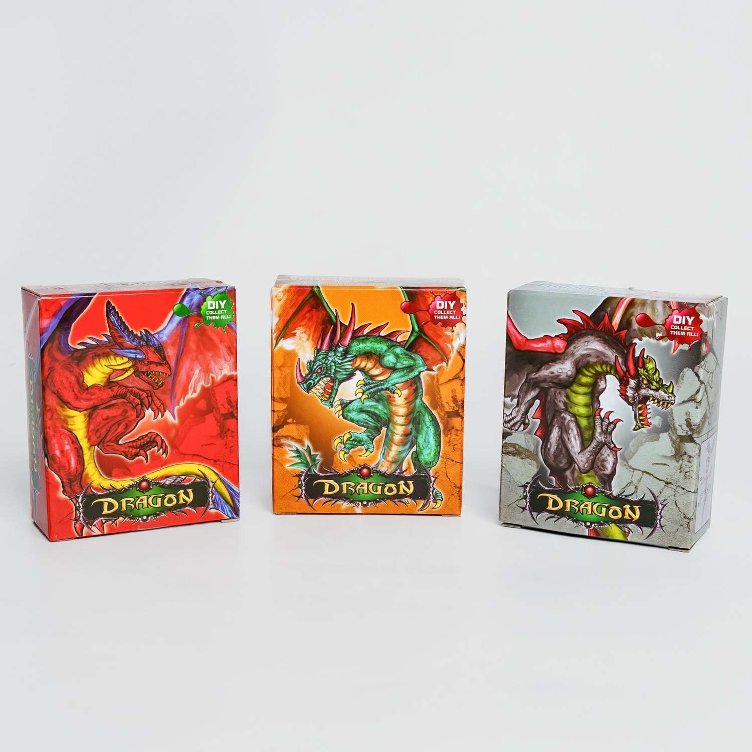Фигурки BATTLETIME три дракона для детей развивающие коллекционные - фото 17
