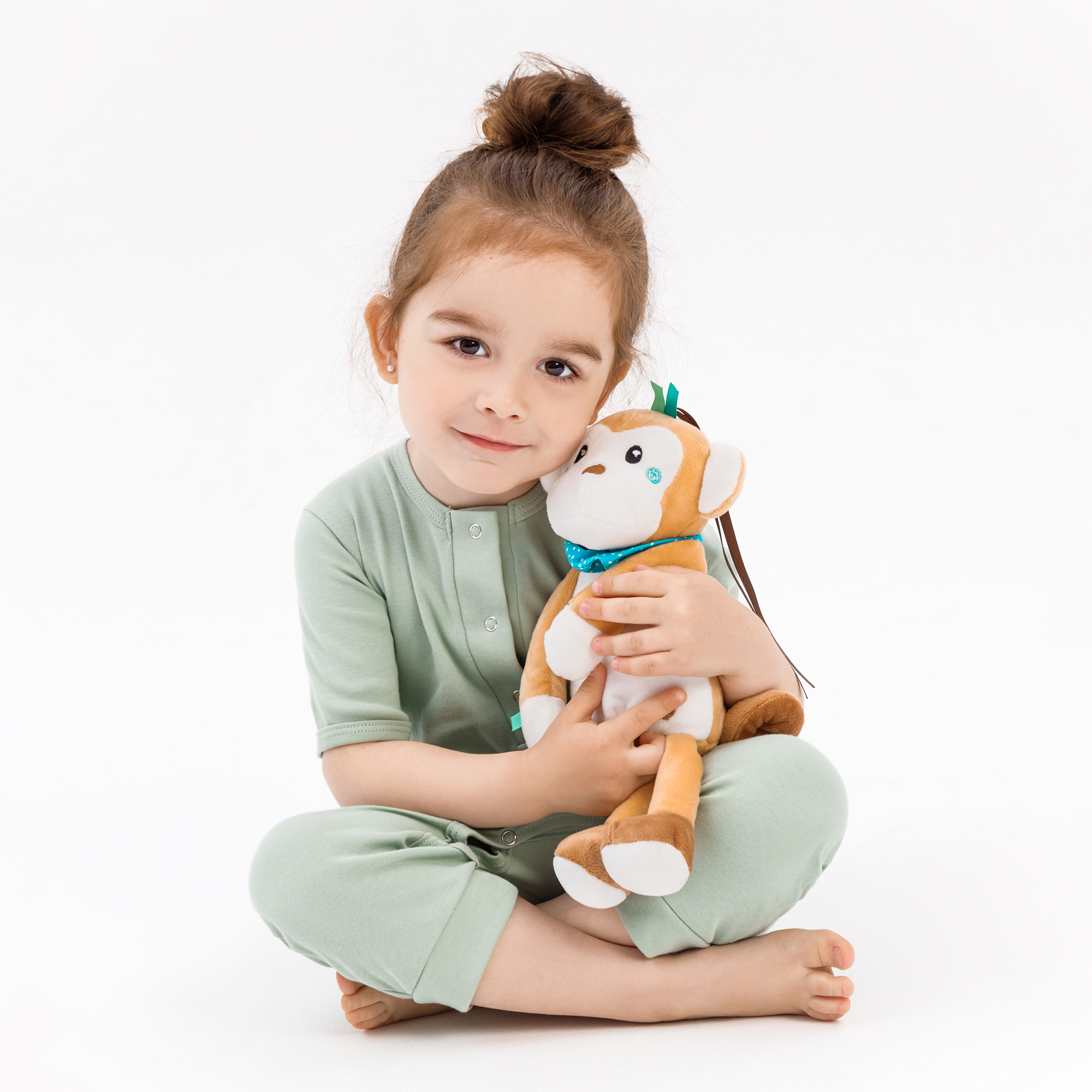 Игрушка-ночник AmaroBaby музыкальная Buddy Monkey - фото 7