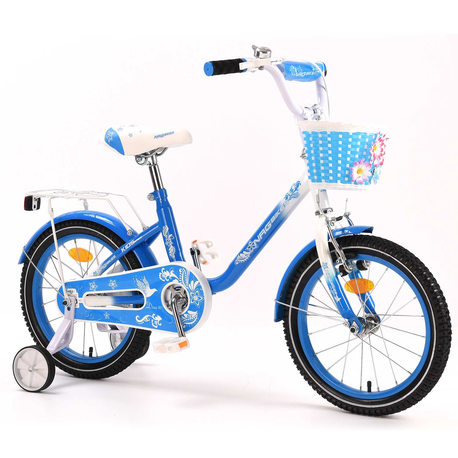 Велосипед NRG BIKES DOVE 16 blue-white - фото 1