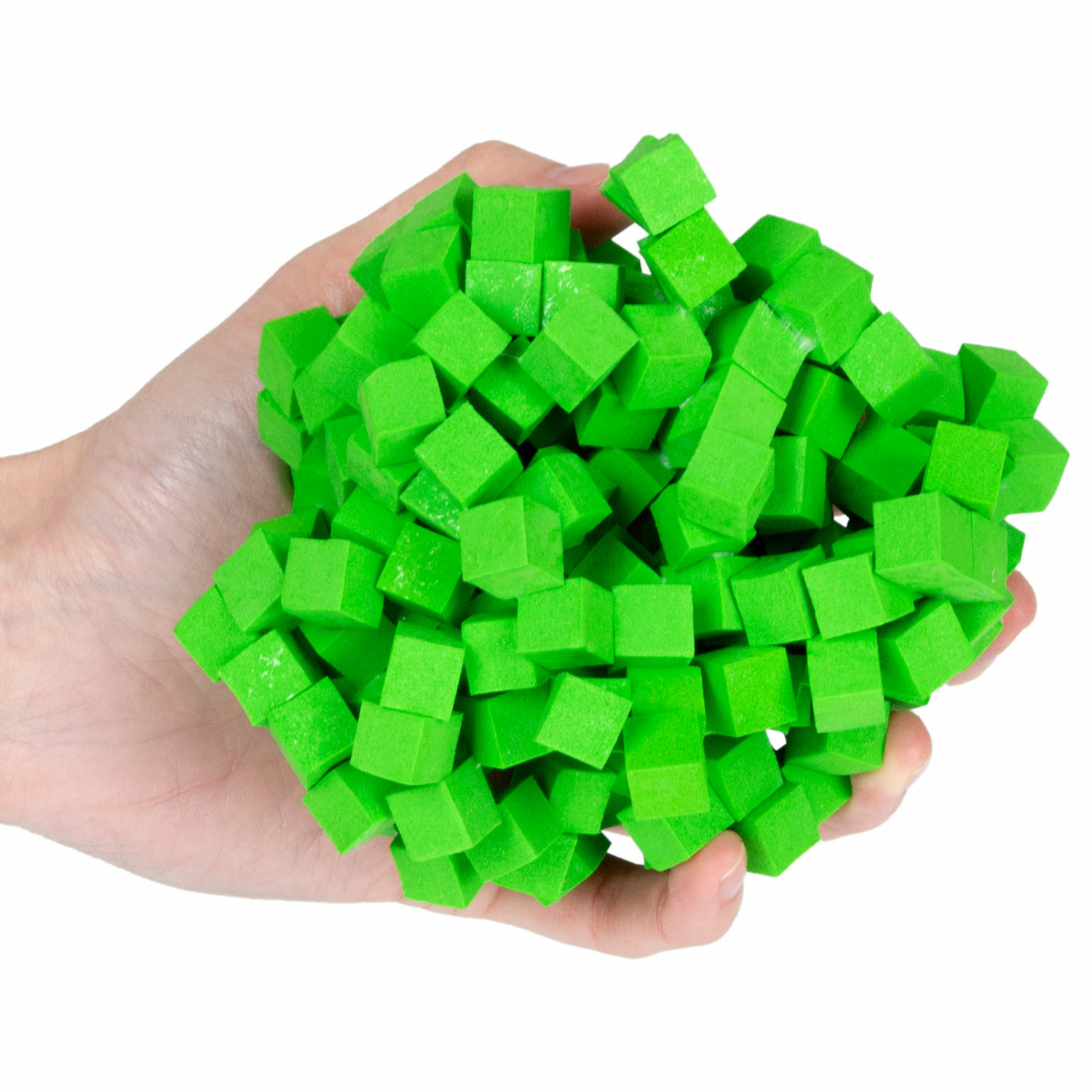 Конструктор пластилин 1TOY Gummy blocks антистресс зеленый - фото 5