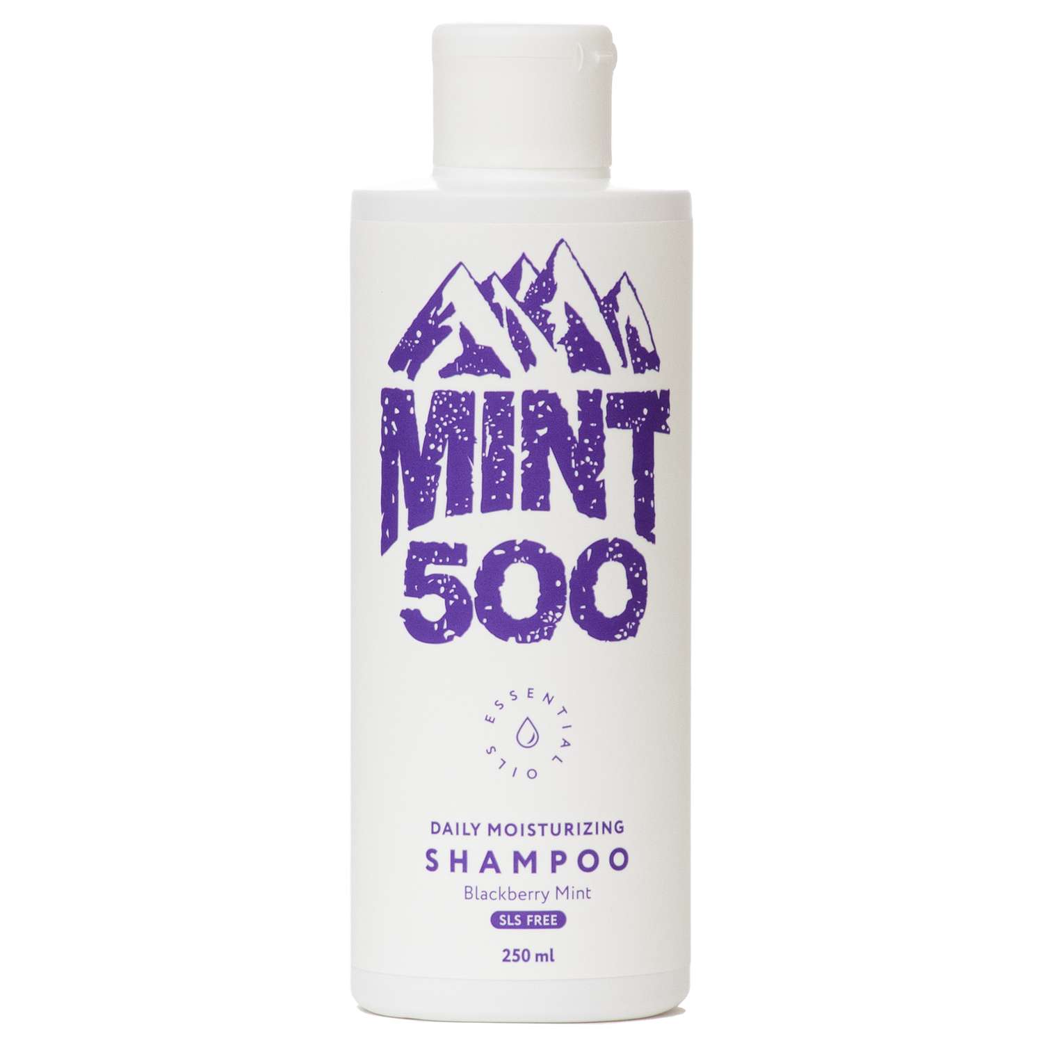 Шампунь Mint500 ежедневный увлажняющий безсульфатный с ароматом ежевики 250 мл - фото 1