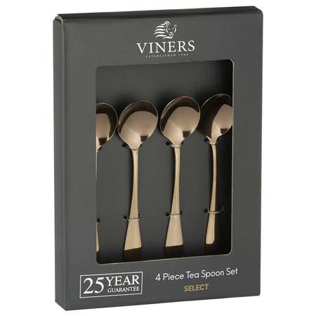 Набор чайных ложек Viners Select Copper 4 шт