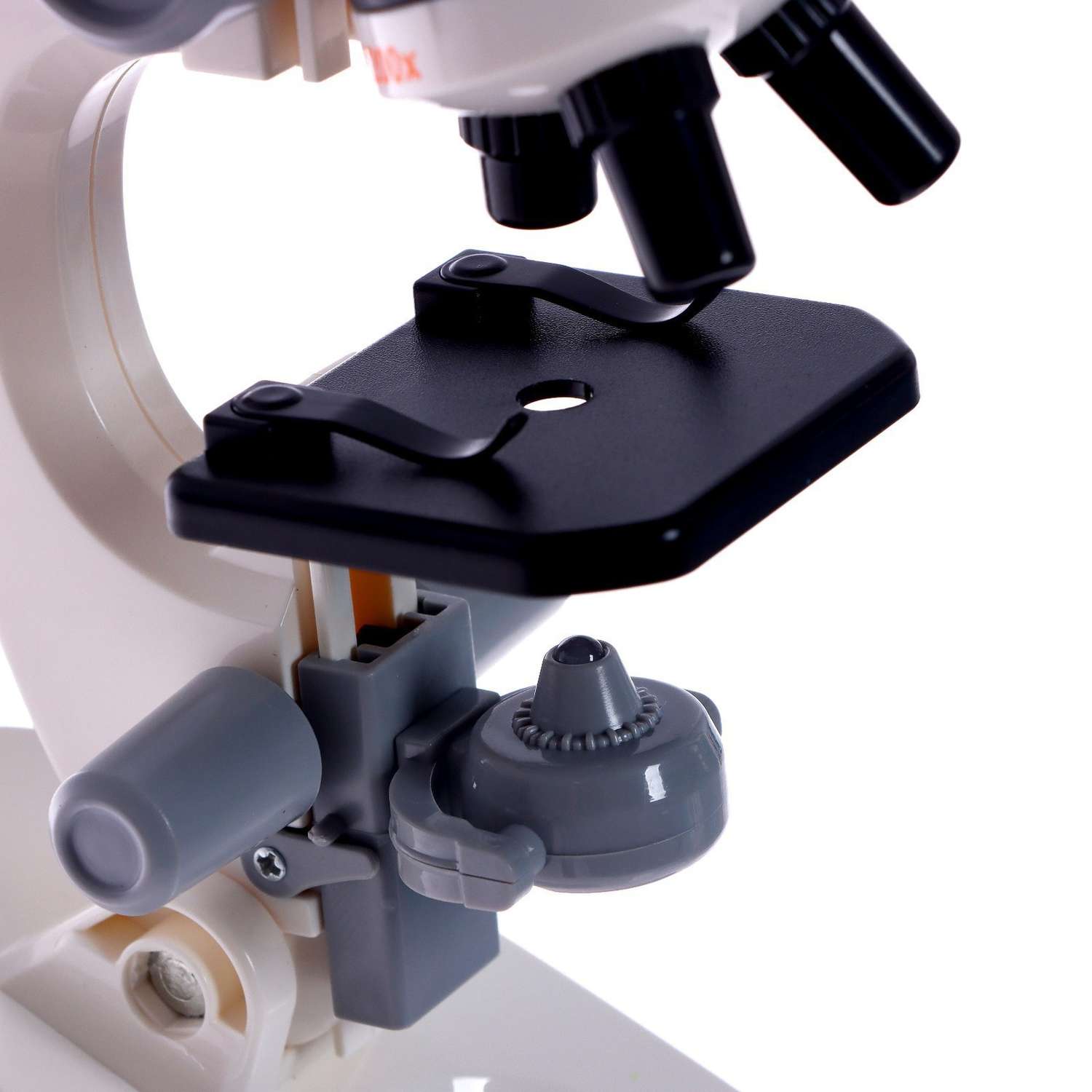 Микроскоп Sima-Land детский «Юный ботаник» кратность х100 х400 х1200 белый подсветка - фото 7