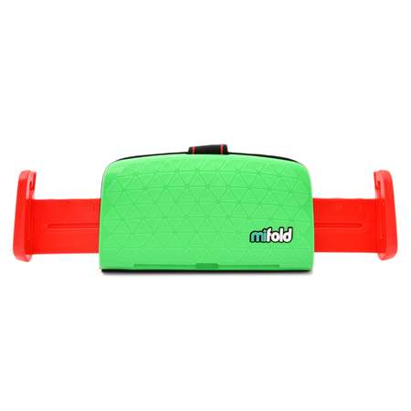 Бустер Mifold автомобильный the Grab-and-Go Booster seat/Lime Green зеленый