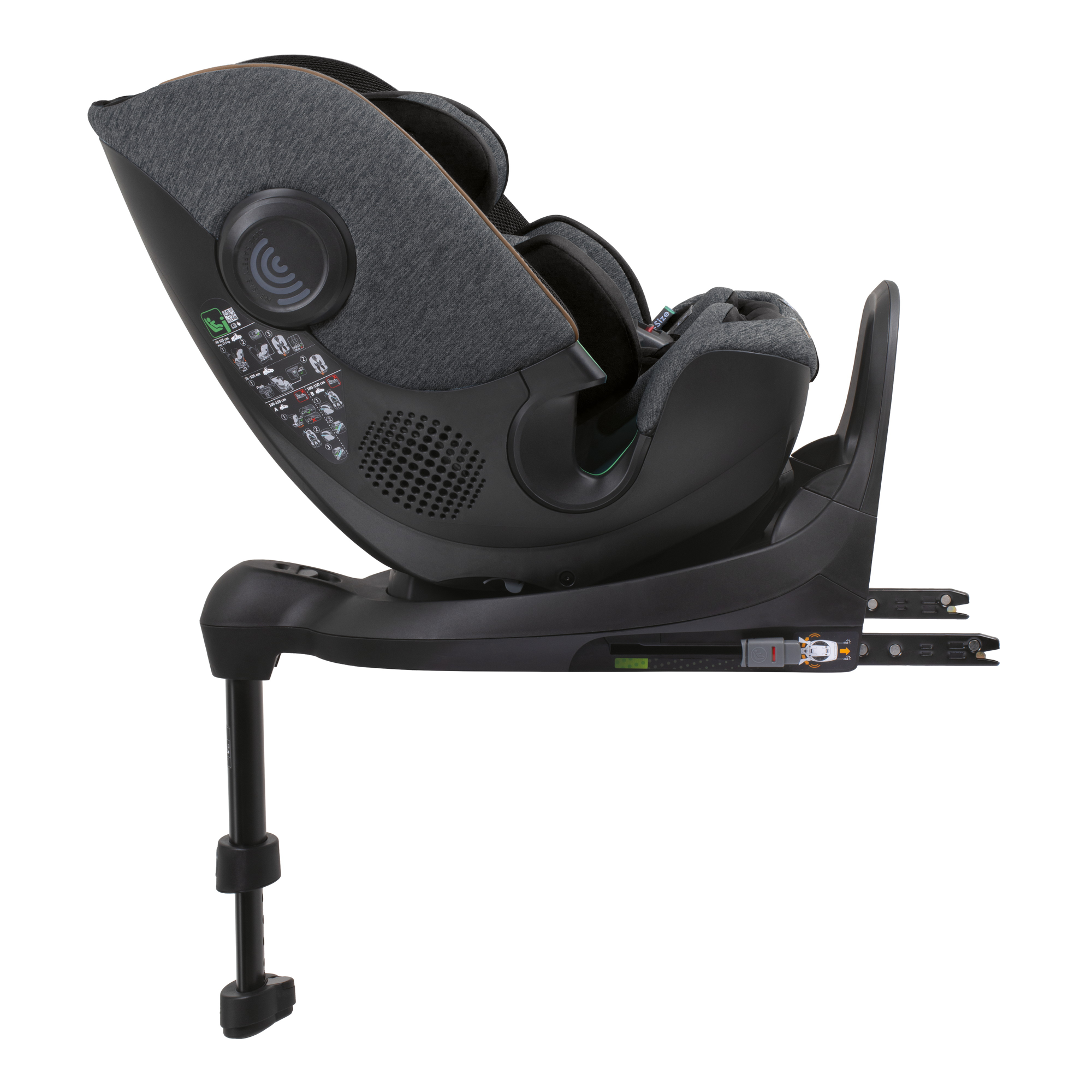 Автокресло Chicco Bi-Seat Air Black для новорожденных - фото 18