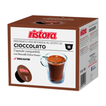 Горячий шоколад RISTORA в капсулах формата Dolce gusto 10 шт