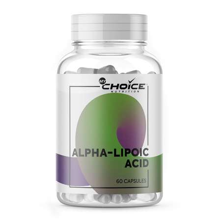 Комплексная пищевая добавка MyChoice Nutrition Alpha-lipoic Acid 60капсул