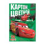 Картон цветной Академия Холдинг 10 ц. 10 л Cars