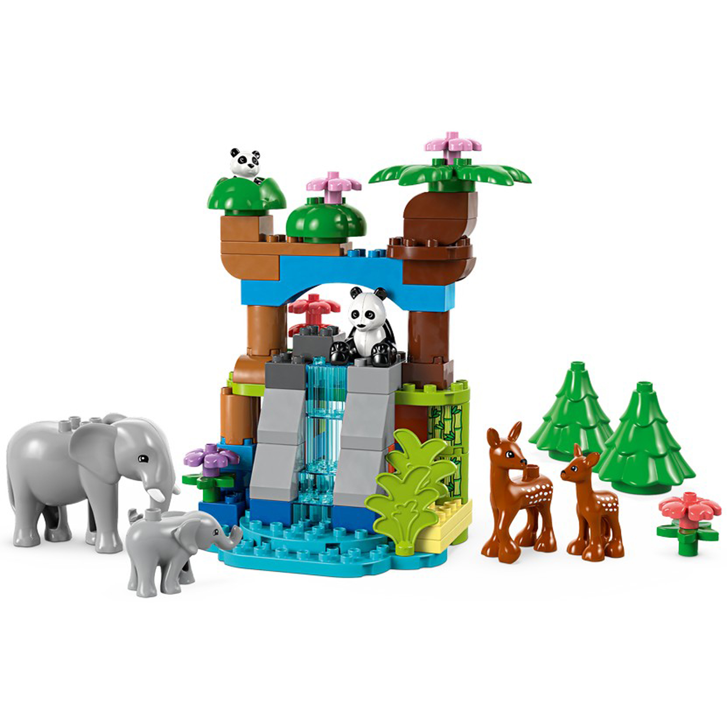 Конструктор детский LEGO Duplo Семейства диких животных 3-в-1 - фото 3