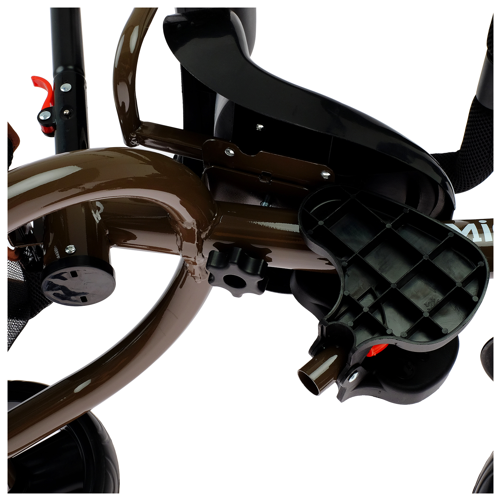 Велосипед Micio трехколесный Gioia колеса EVA цвет коричневый - фото 7