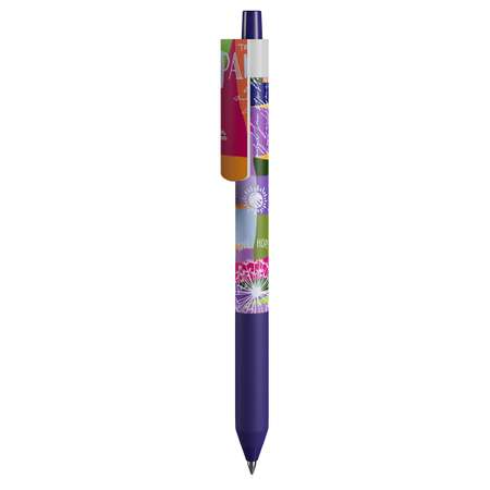 Ручка шариковая Berlingo Jumble синяя 0.7мм. рисунок на корпусе 6шт.
