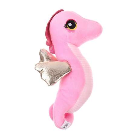 Мягкая игрушка Milo Toys «Морской конёк» цвет розовый