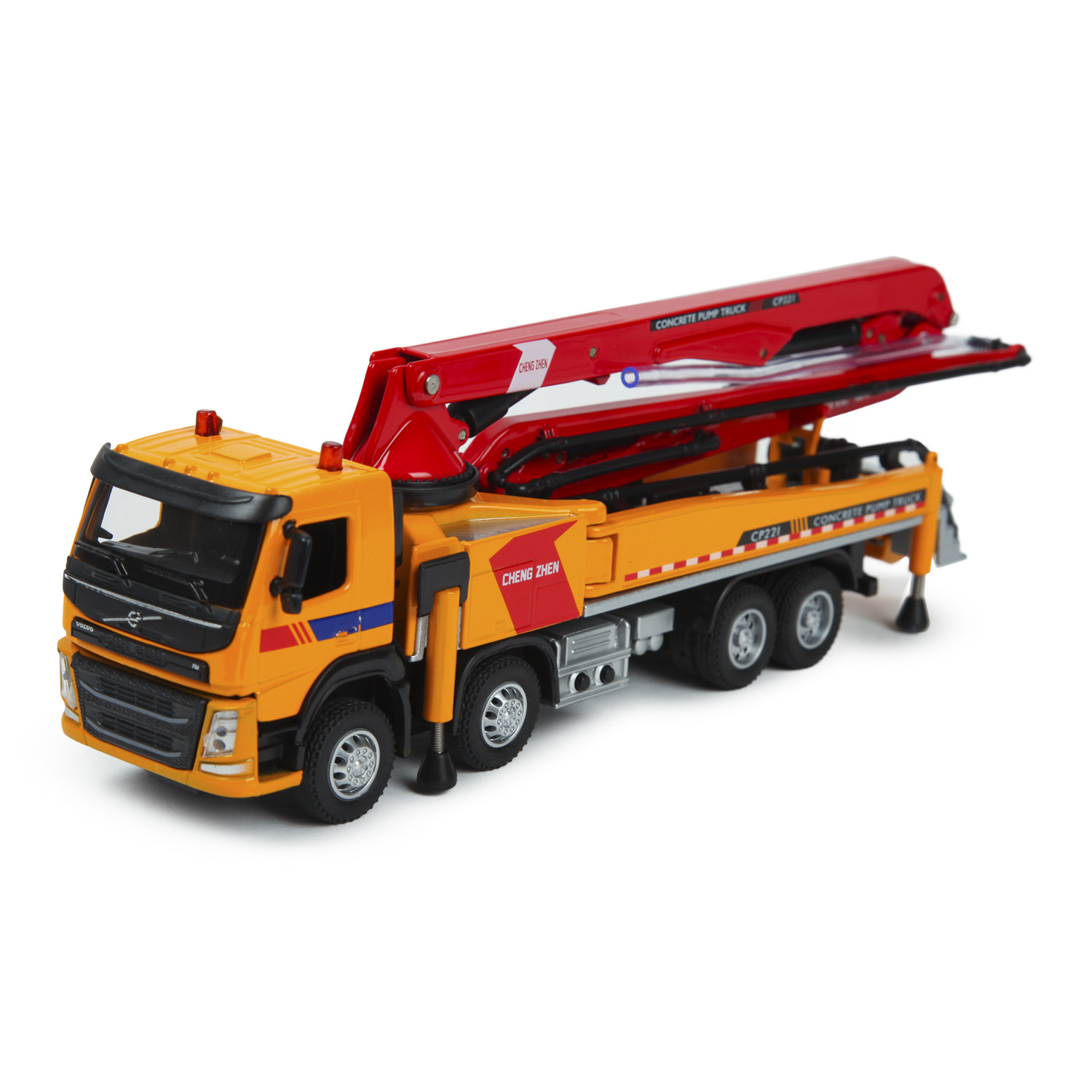 Машина MSZ 1:50 Concrete Pump Truck Желтая 68385