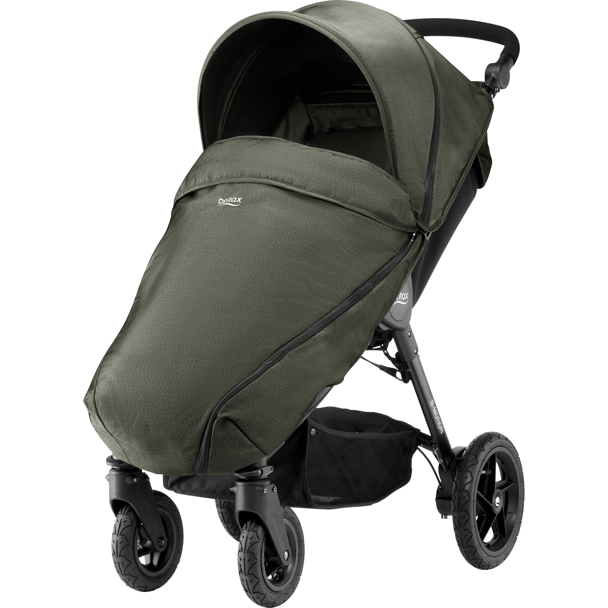 Коляска Britax B-Motion 4 Olive Denim - фото 7