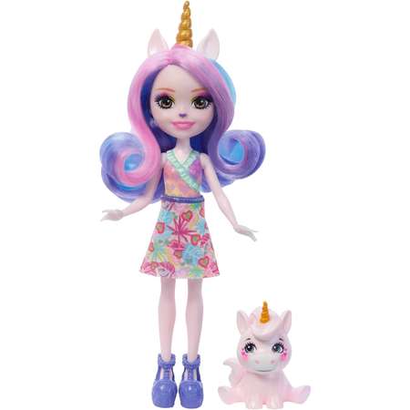 Кукла мини Enchantimals Ulia Unicorn and Pacifica