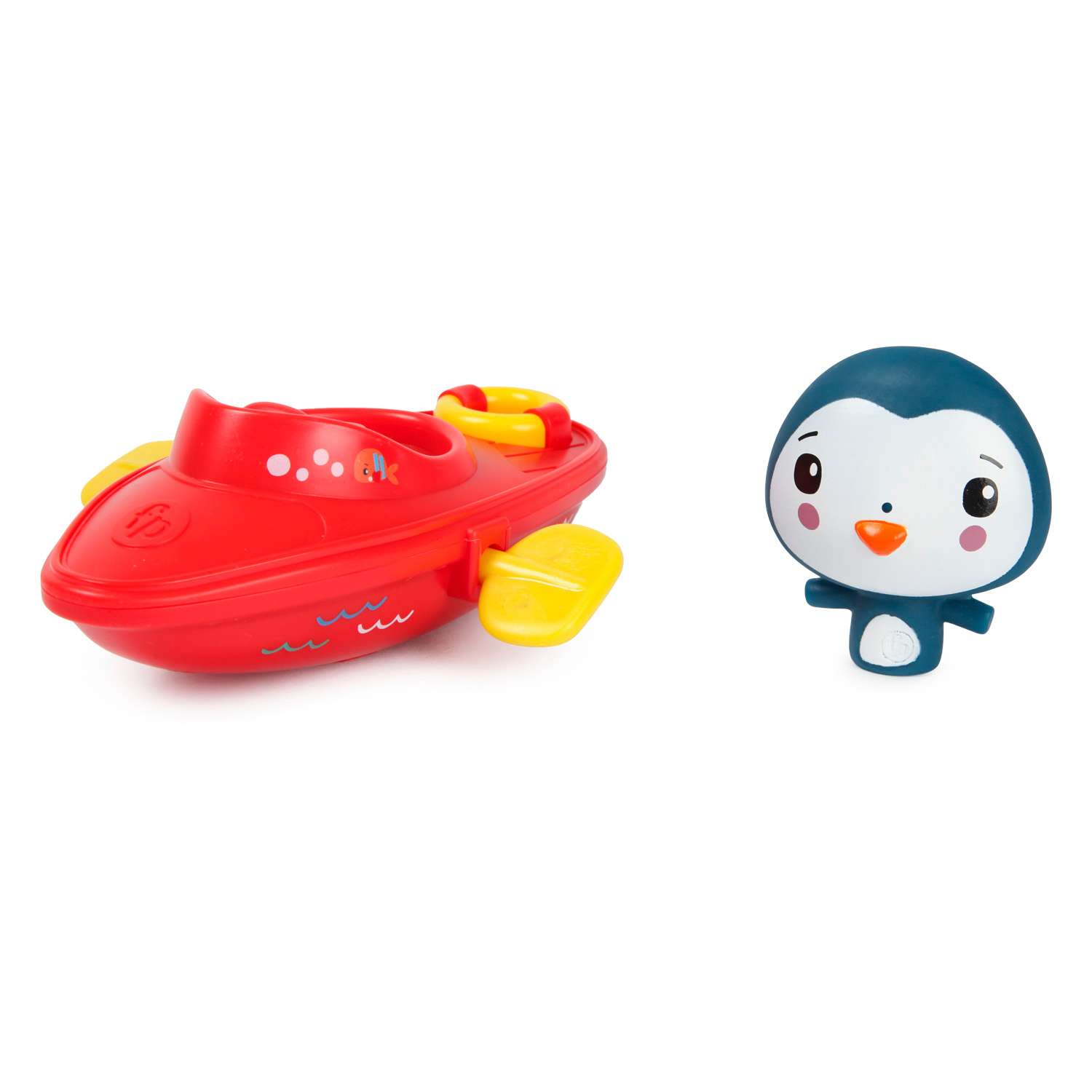 Игрушка для ванной Fisher Price Лодка с пингвином GMBT003C - фото 2