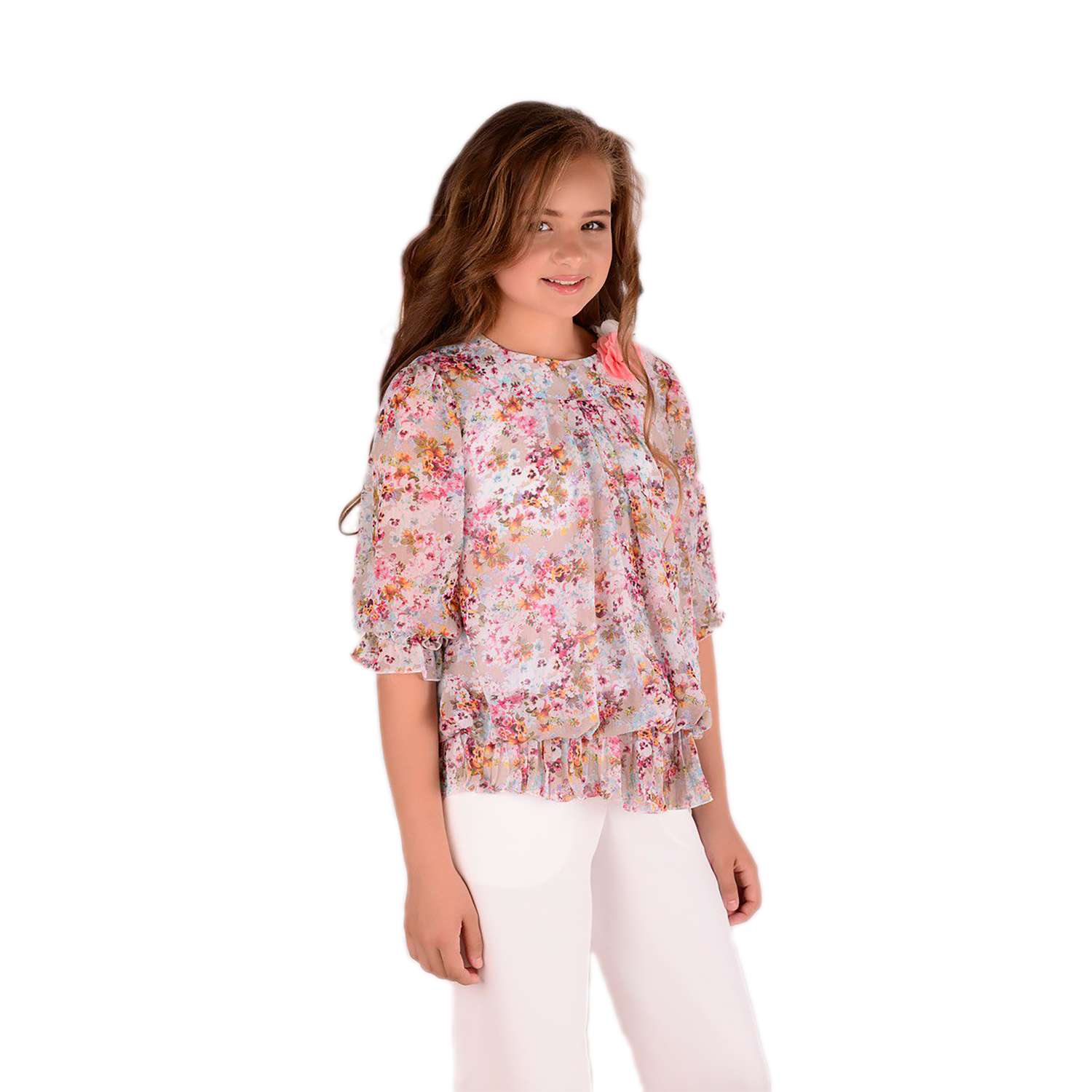 Блузка Lila Style Цветы - фото 6