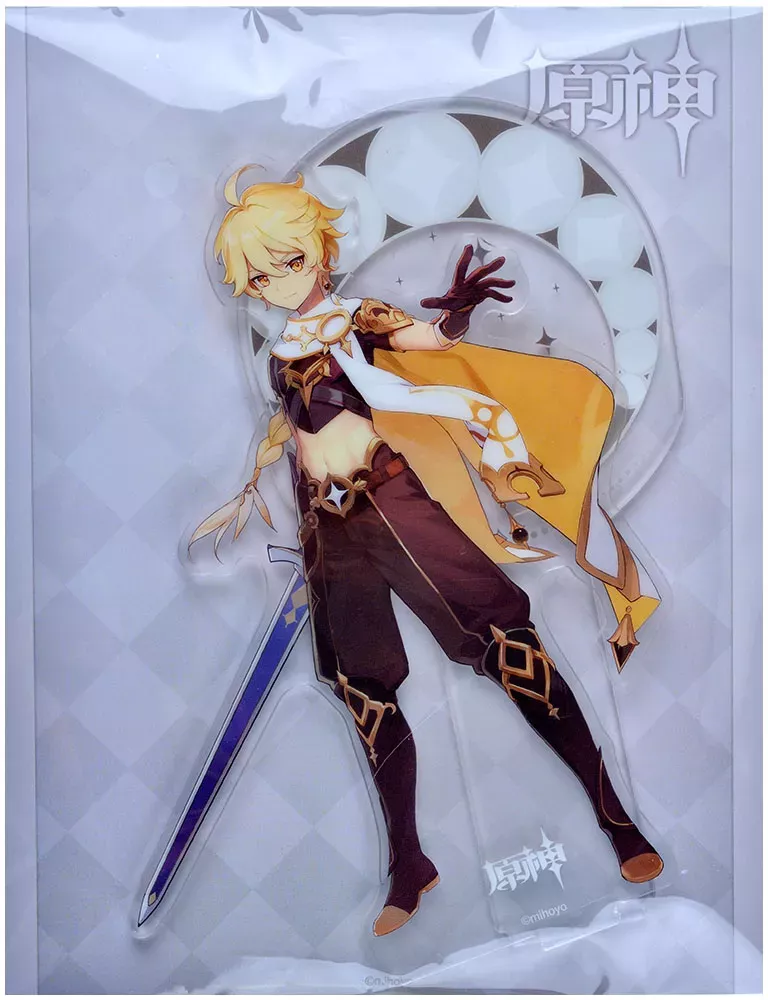 Фигурка Genshin Impact Standee Traveler Aether - фото 2