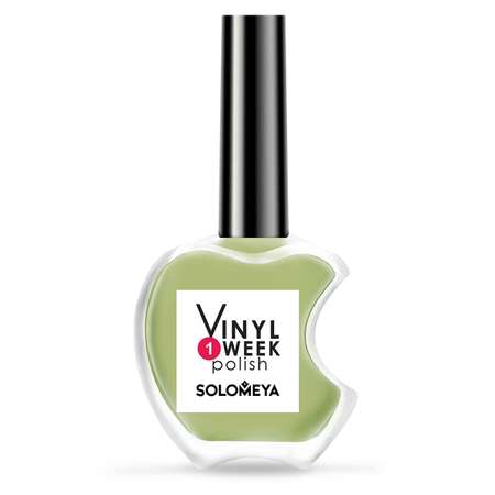 Лак для ногтей SOLOMEYA недельный One Week Vinyl Polish Pistachio 30