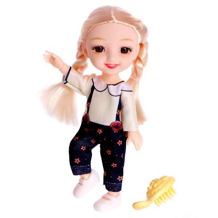 Кукла Sima-Land модная шарнирная «Мира» с аксессуаром
