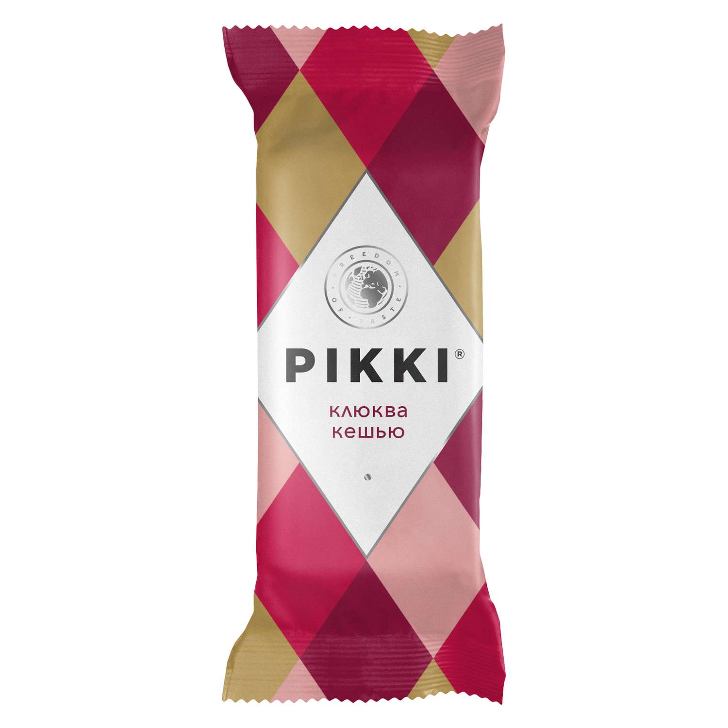 Батончик Pikki диетический клюква-кешью 35г - фото 1