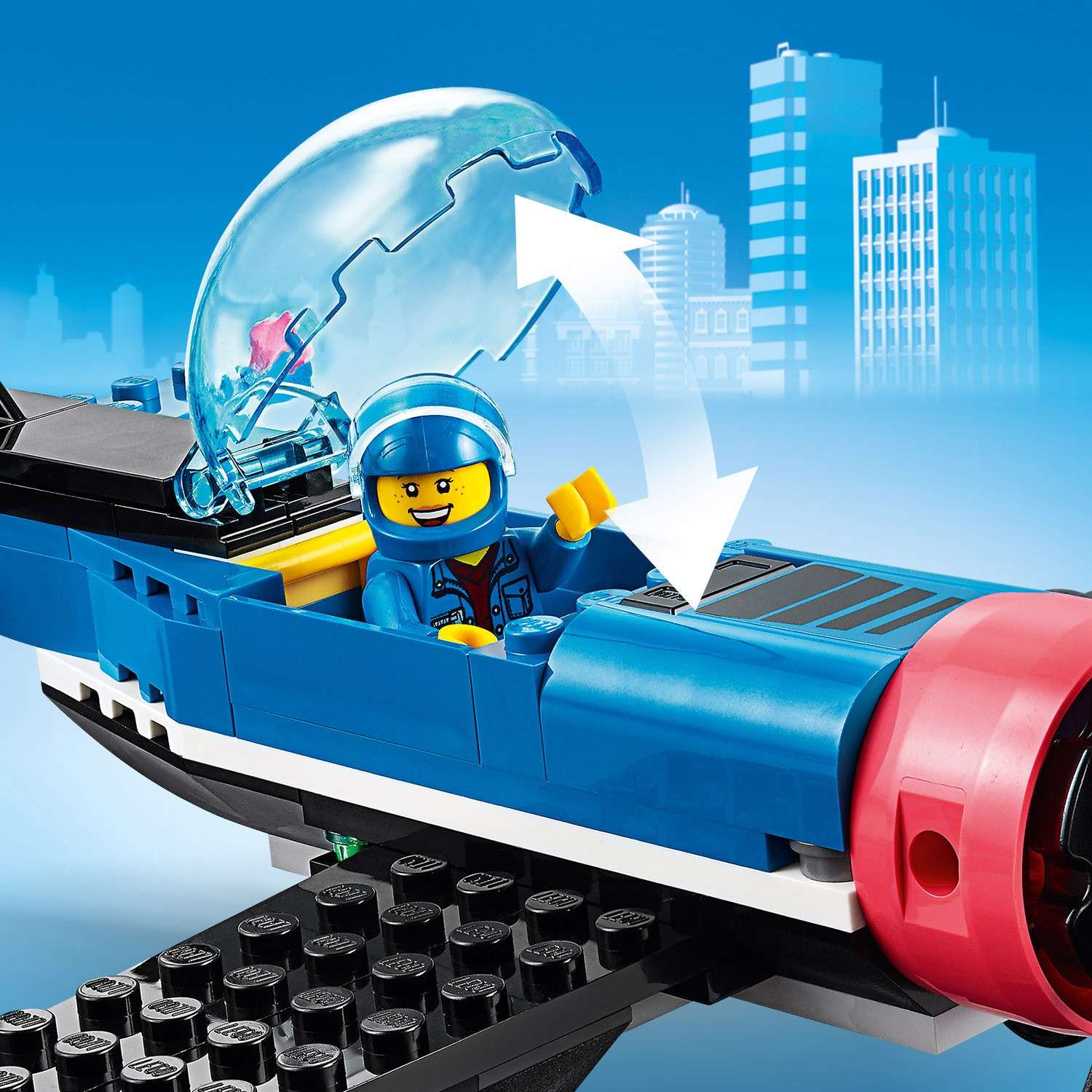 Конструктор LEGO City Воздушная гонка 60260 - фото 9