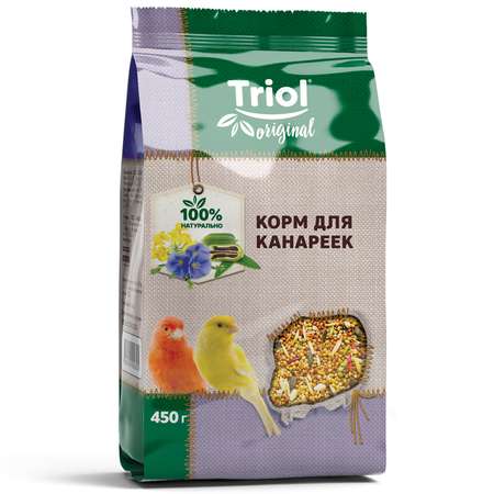 Корм для канареек Triol 450г Original