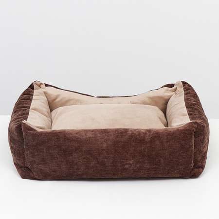 Лежанка Пижон со съемным чехлом мебельная ткань поролон 45х35х13 см