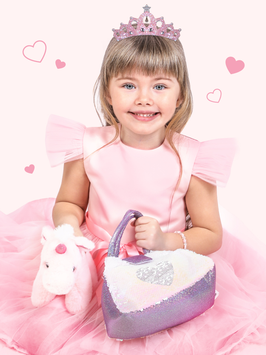 Мягкая игрушка Fluffy Family Единорог 18 см в сумочке с пайетками - фото 8