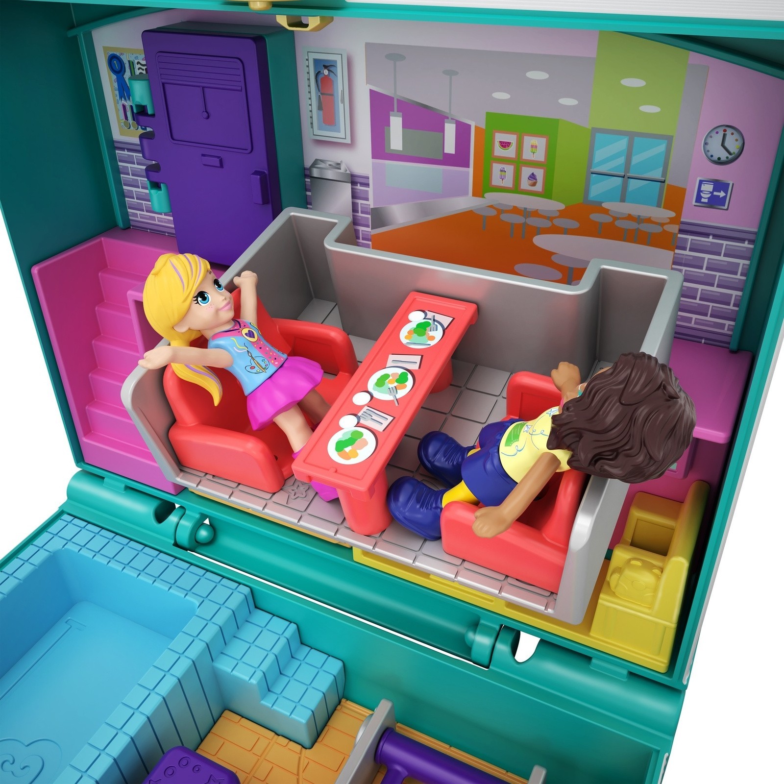 Набор игровой POLLY POCKET Мини Средняя школа GFM48 FRY35 - фото 9