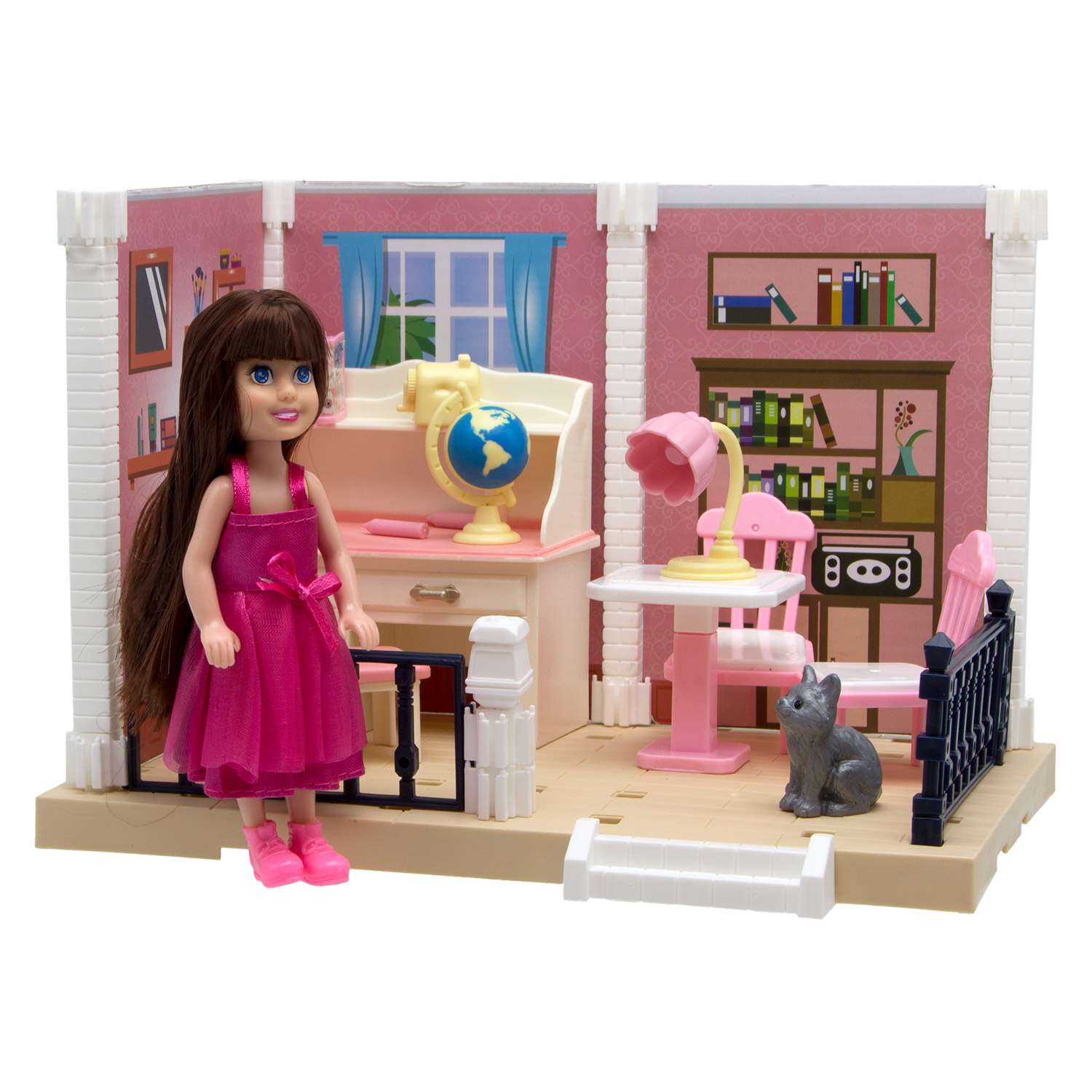 Игровой набор S+S Уютная квартирка с куклой 200828824 - фото 2