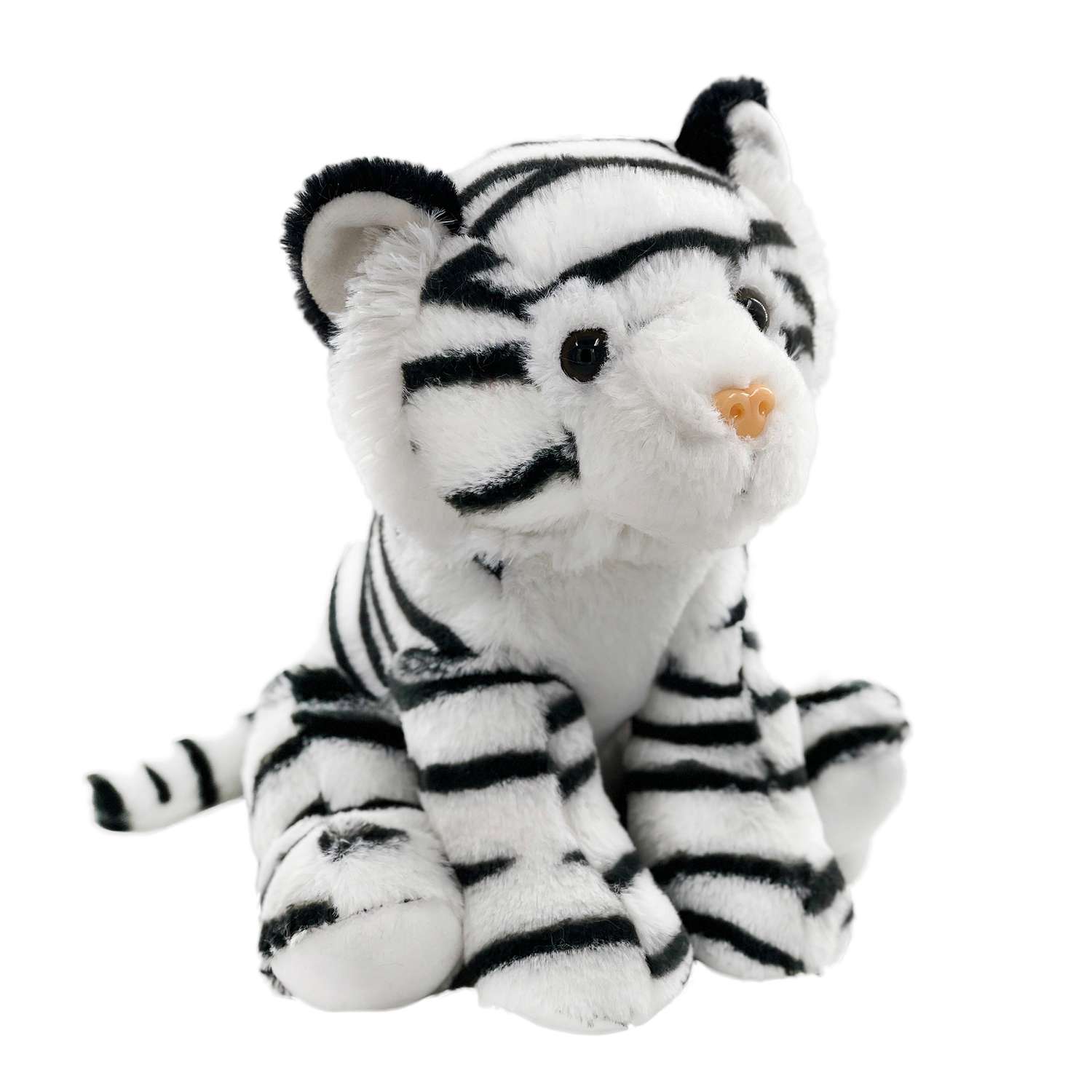 Мягкая игрушка Fluffy Family Тигр 25 см Снежный - фото 2