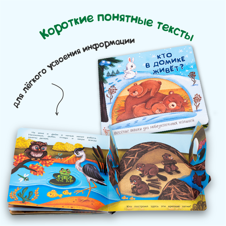 Набор книг BimBiMon Веселые окошки 4 шт